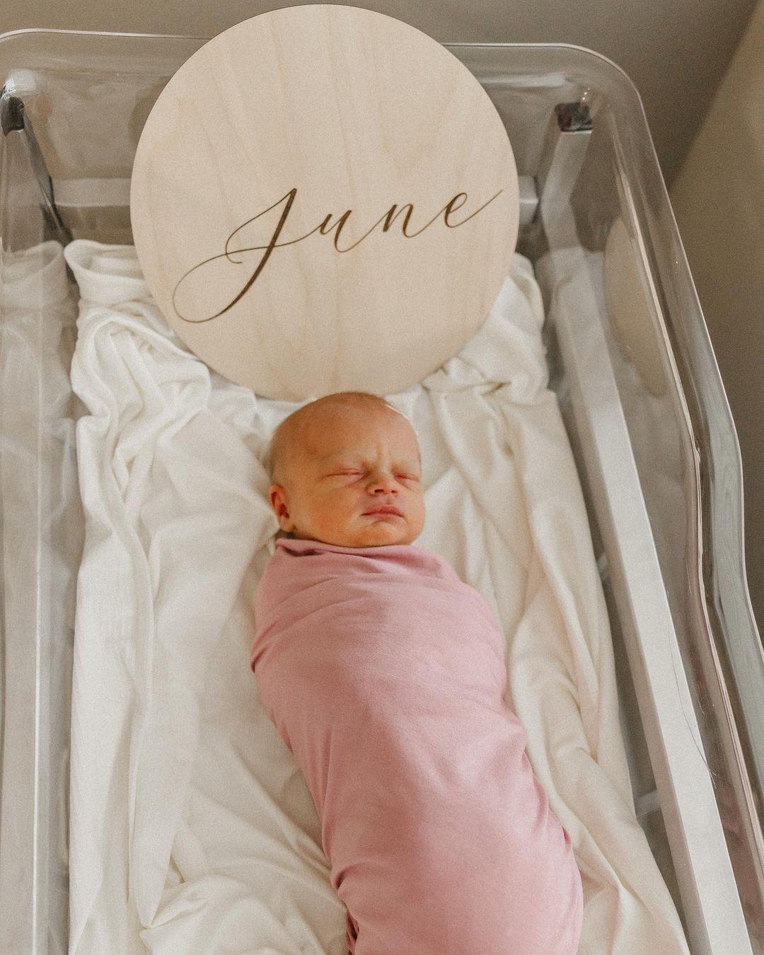 Lindsay Arnold Reveals Her Newborn's Name, Shares Photos