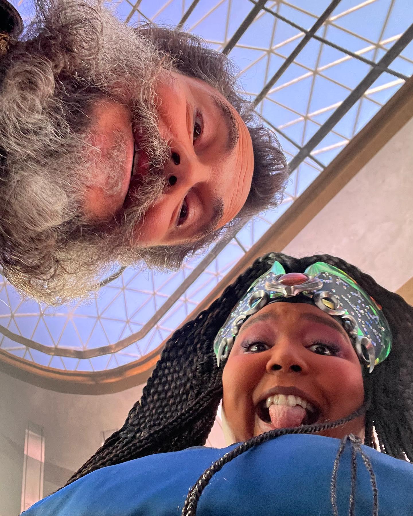 Lizzo and Jack Black In The Mandalorian