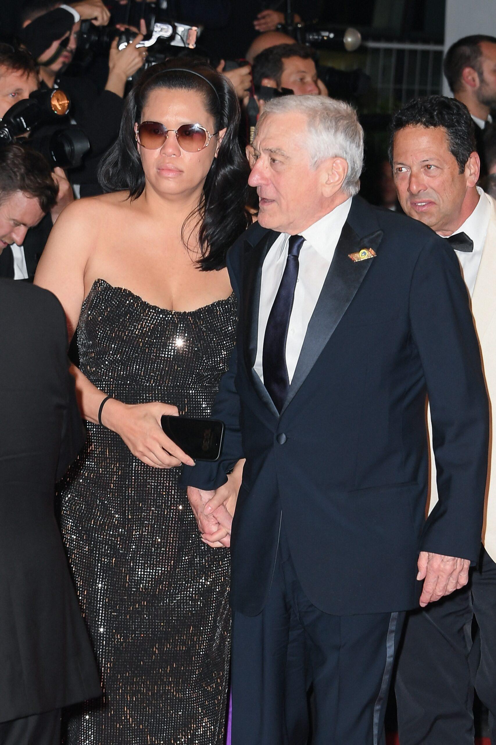 Robert De Niro and partner Tiffany Chen at Cannes