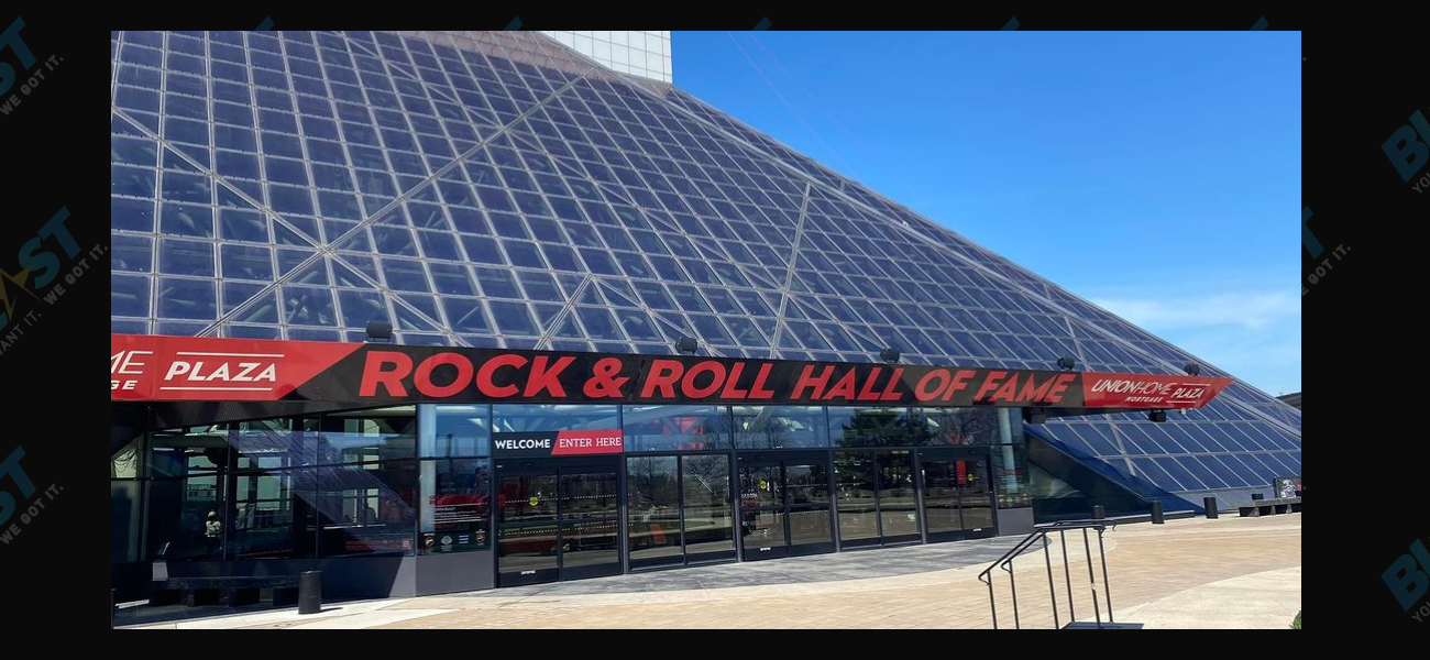 Rock and Roll Hall of Fame museum in Cleveland, Ohio