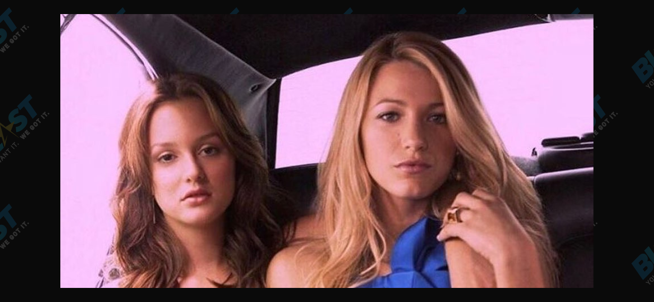 Blake Lively and Leighton Meester as Serena and Blair on Gossip Girl