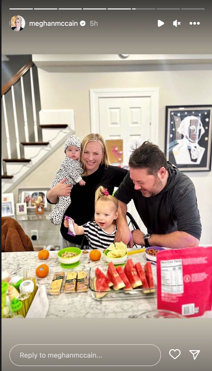 Meghan McCain bonds with her beautiful family