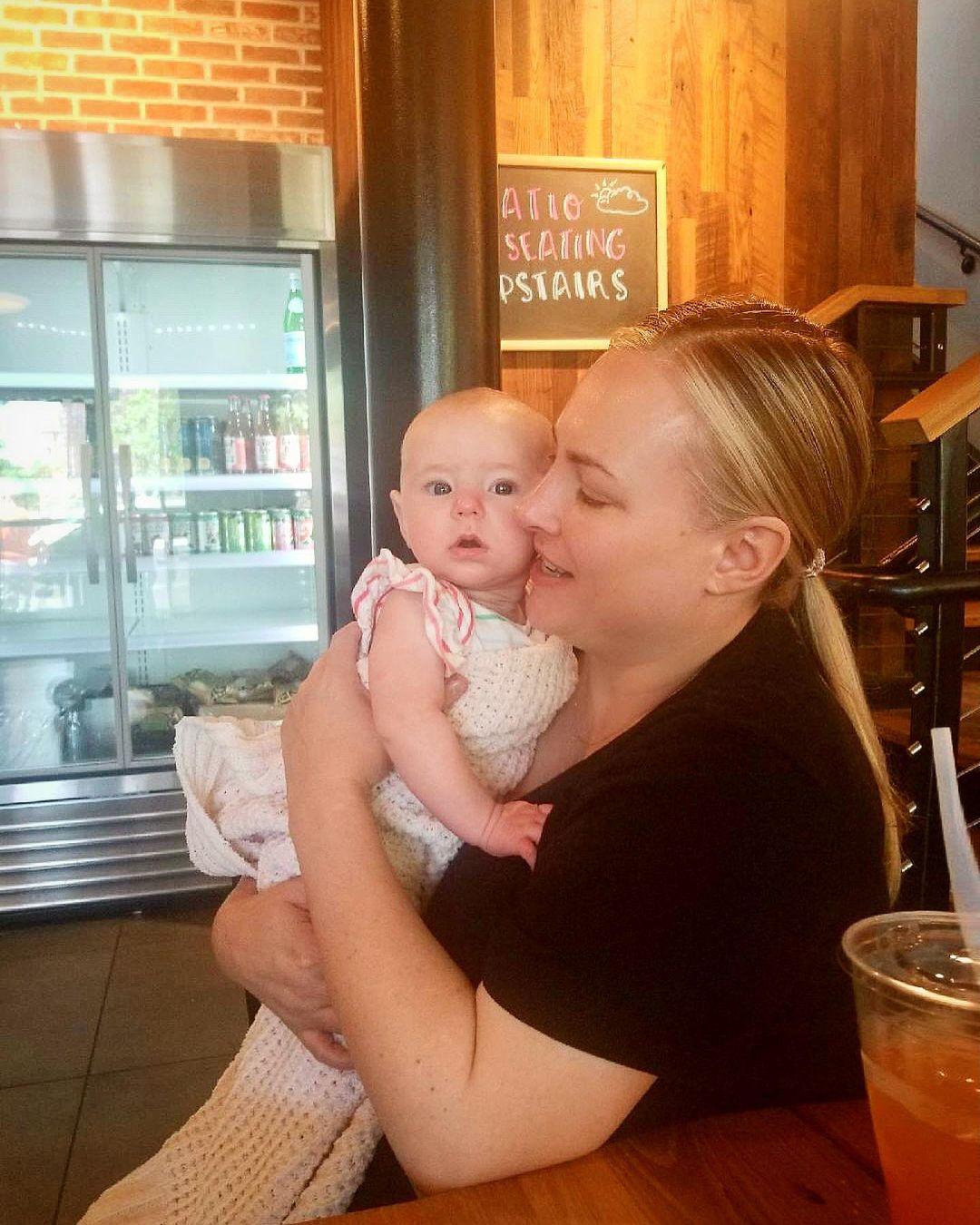 Meghan McCain bonds with infant daughter