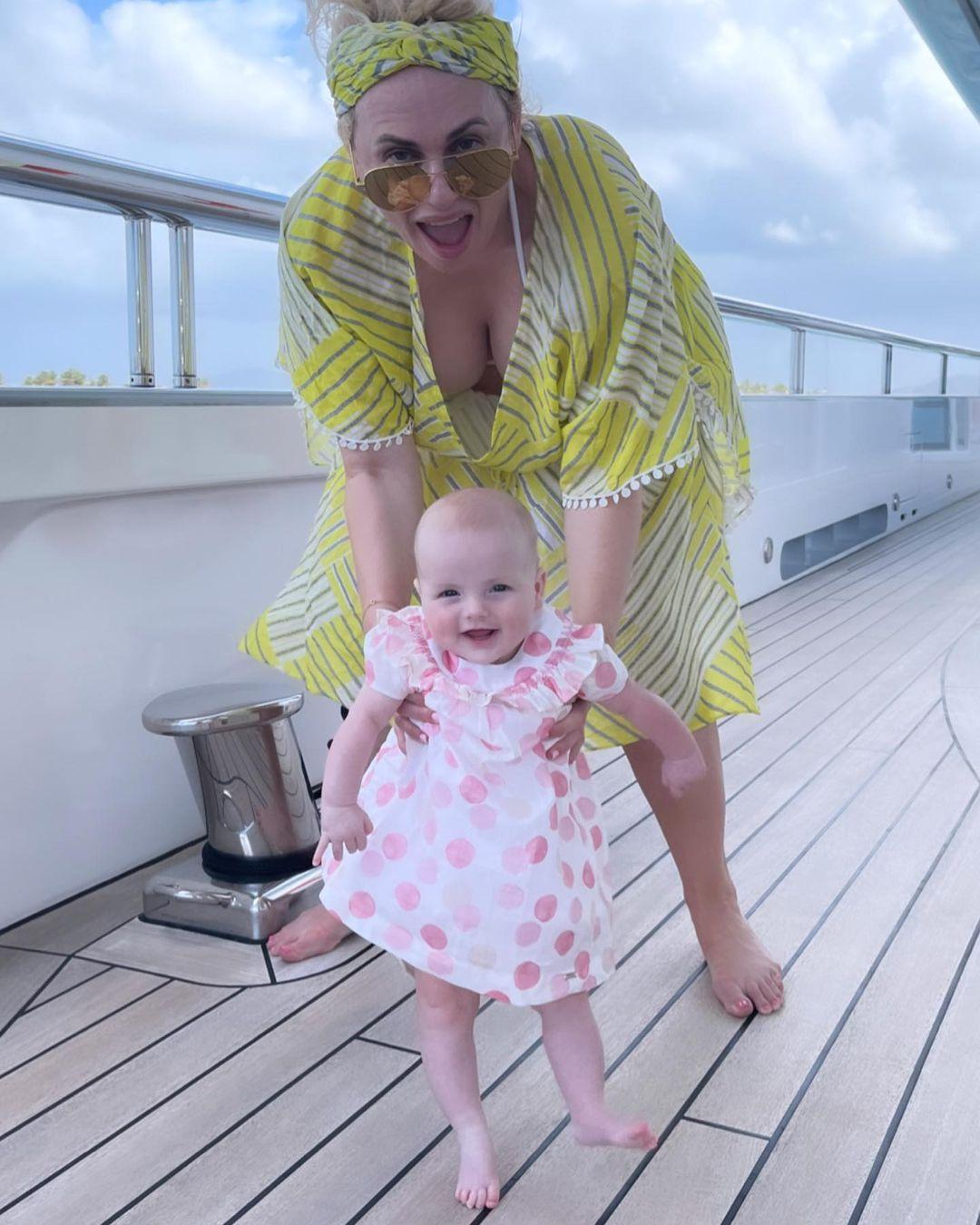 Rebel Wilson Gives Fans Close View Of Daughter's Face To Celebrate First Mother's Day