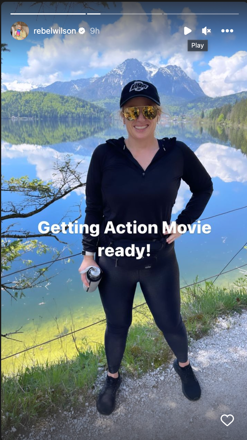 Rebel Wilson is action movie ready