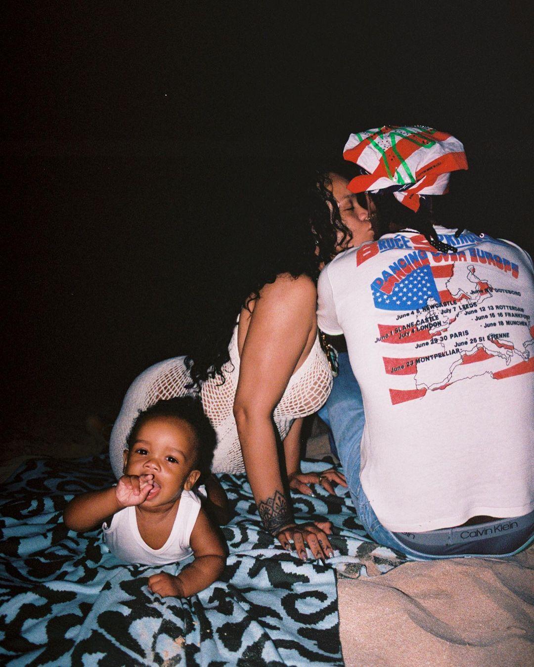 Rihanna And A$AP Rocky Celebrate Their Son RZA's First Birthday With Precious Candid Family Photos