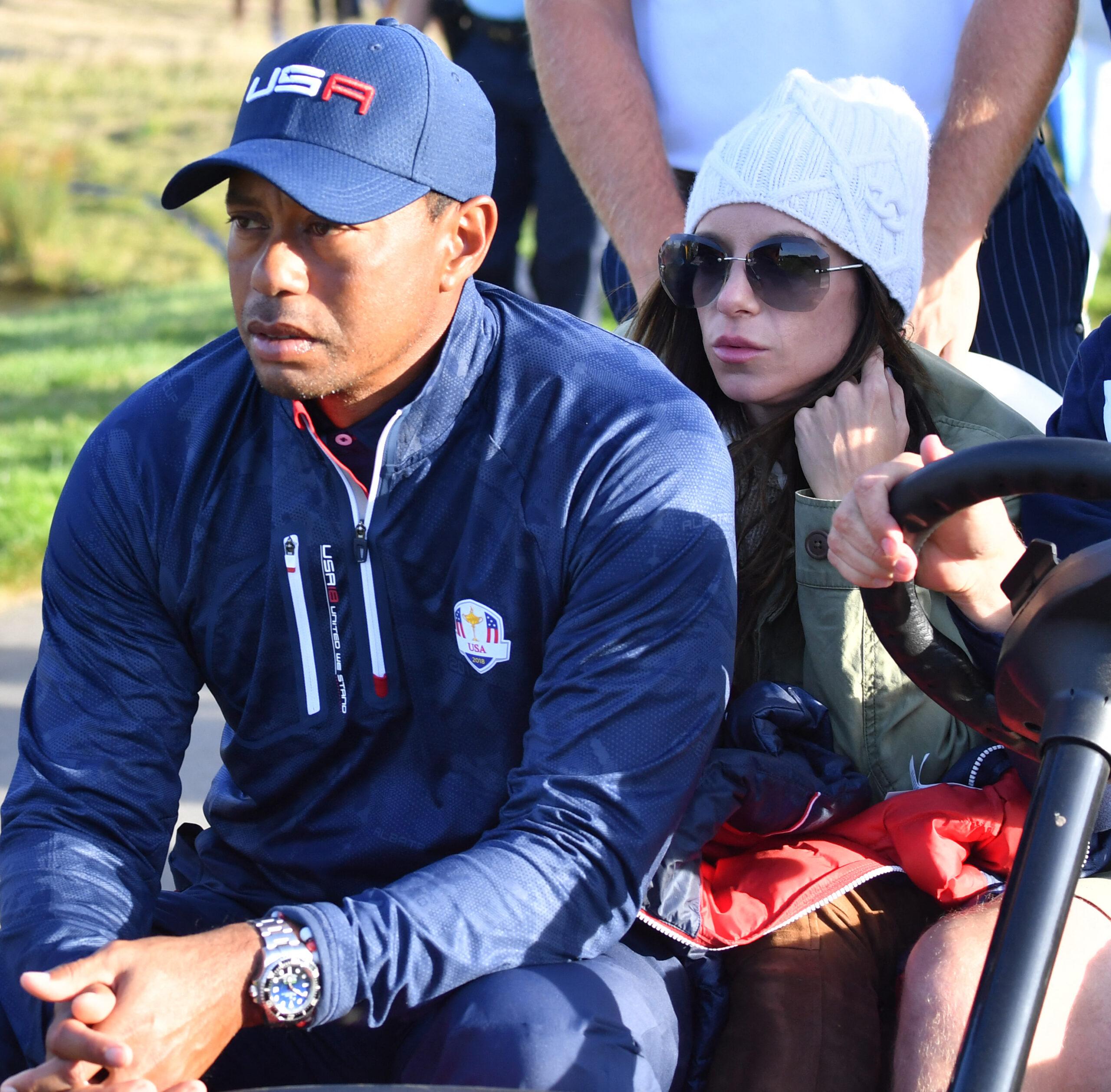 Tiger Woods and ex-Girlfriend Erica Herman at the 42nd Ryder Cup 2018