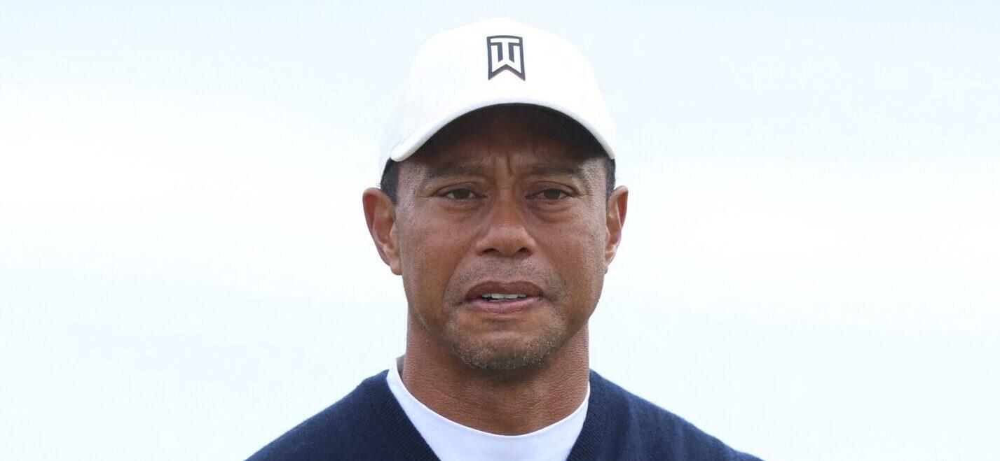 Tiger Woods at The 150th Open Golf - St Andrews Old Course - Day One