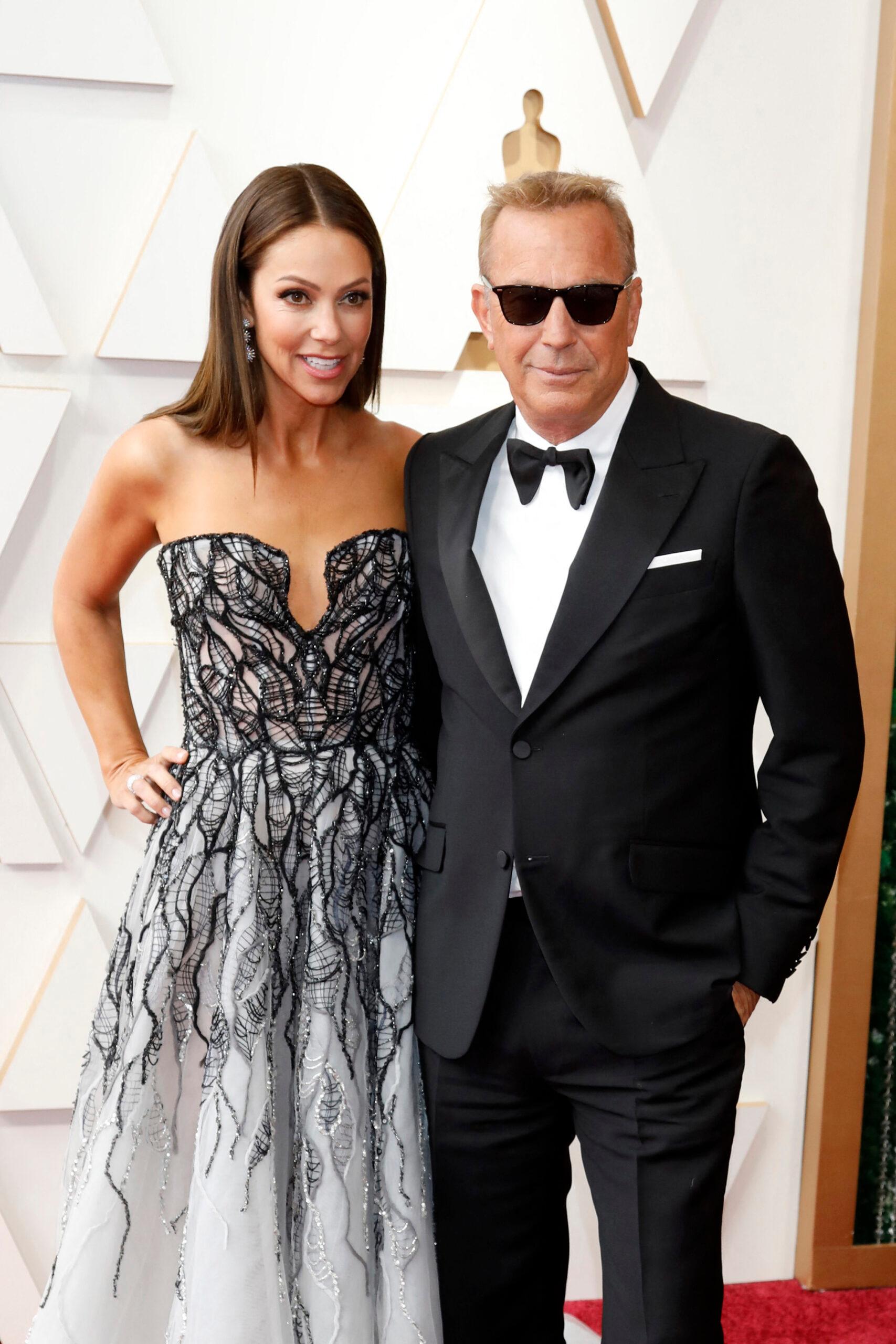 Kevin Costner and Christine Baumgartner