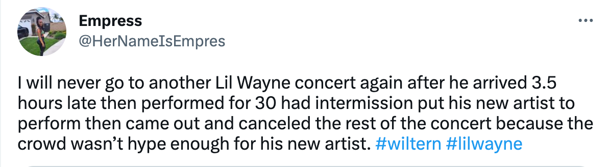 Lil Wayne's Last Show In LA An Epic Fail, Fans Ruin The Moment