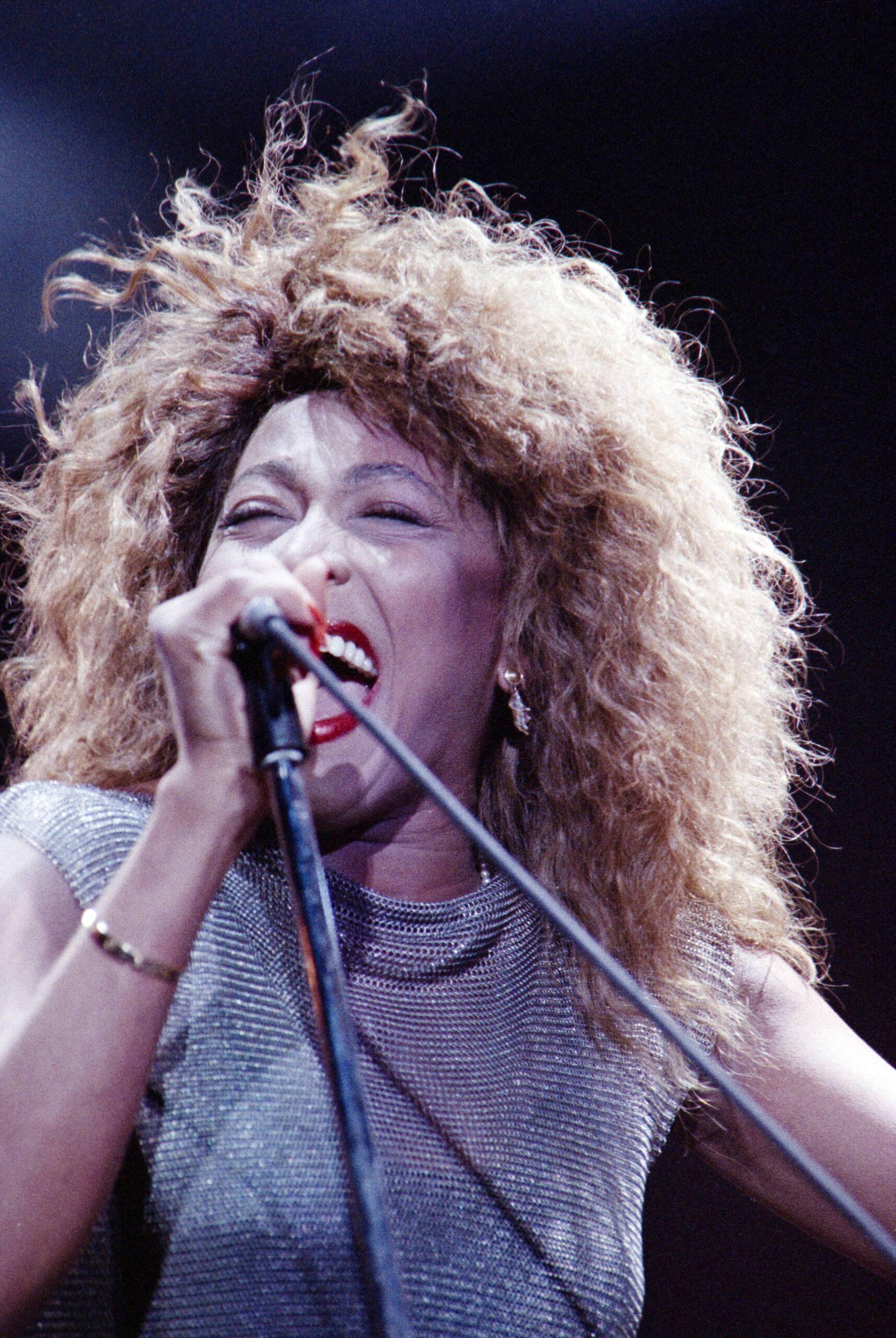 May 1993 Tina Turner performing at an unidentified event Precise date not known