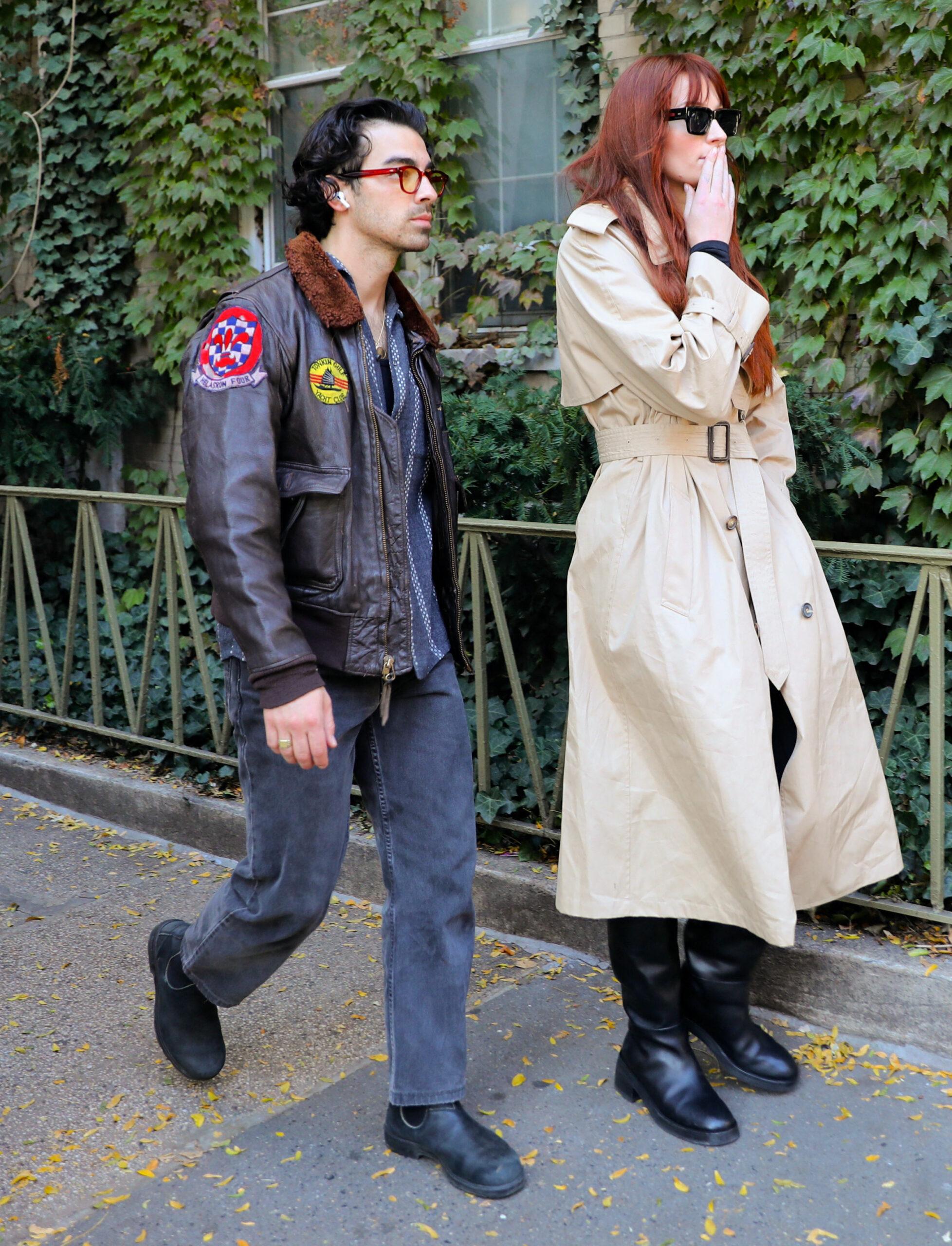 Joe Jonas and Sophie Turner are seen in New York City