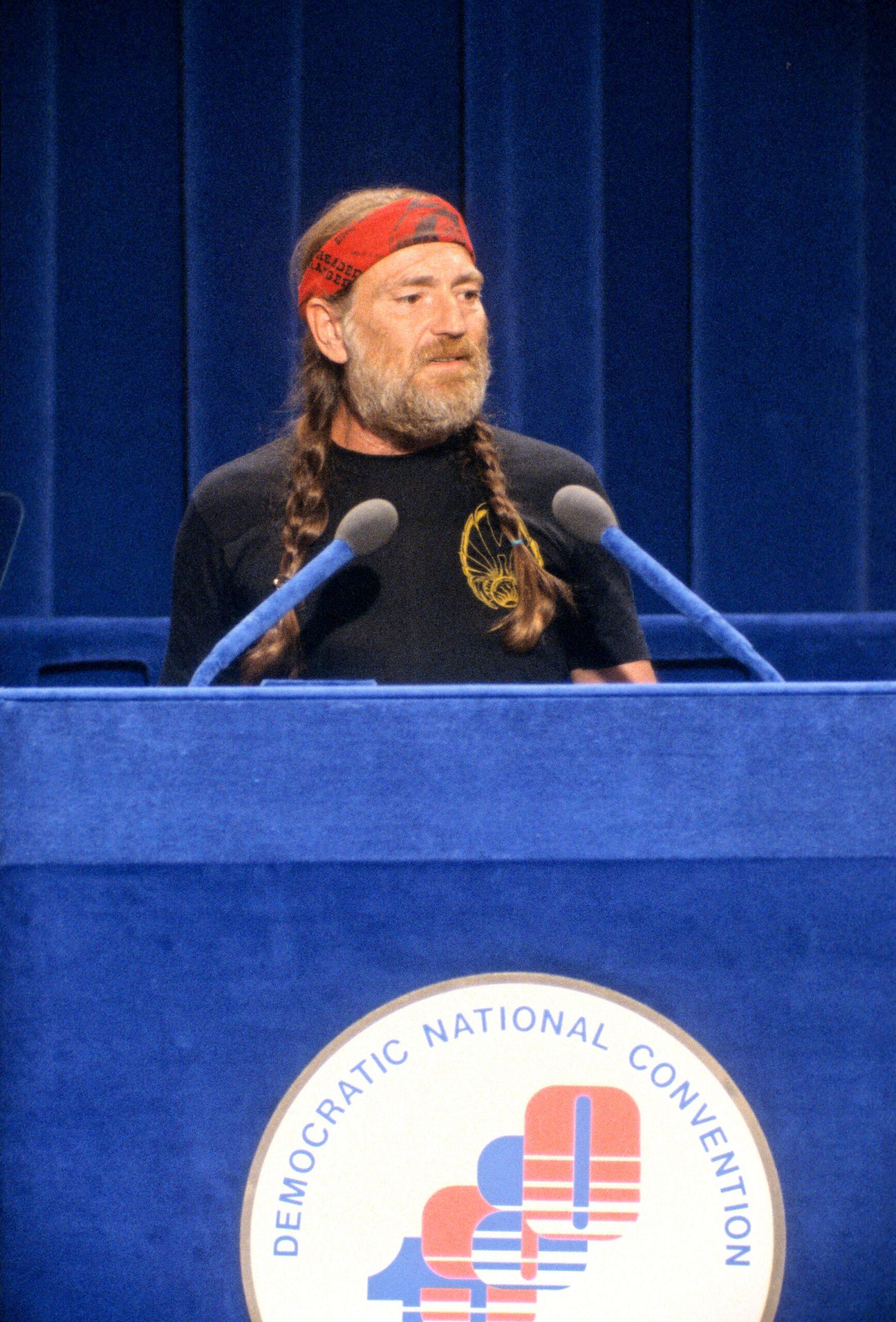 Willie Nelson Speaks at 1980 Democratic Convention