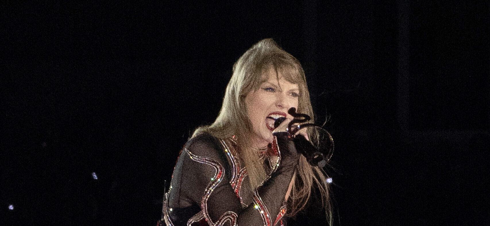 Taylor Swift delights her legion of fans as she takes to the stage in a staggering number of sparkling outfit changes during her Eras Tour stop in Tampa Florida