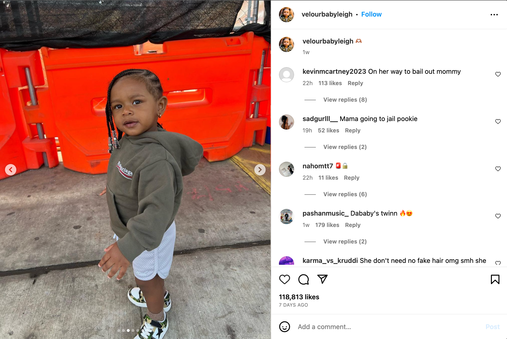 Rapper DaBaby's Baby Mama DaniLeigh Involved In Hit And Run, And, She's Not The Victim