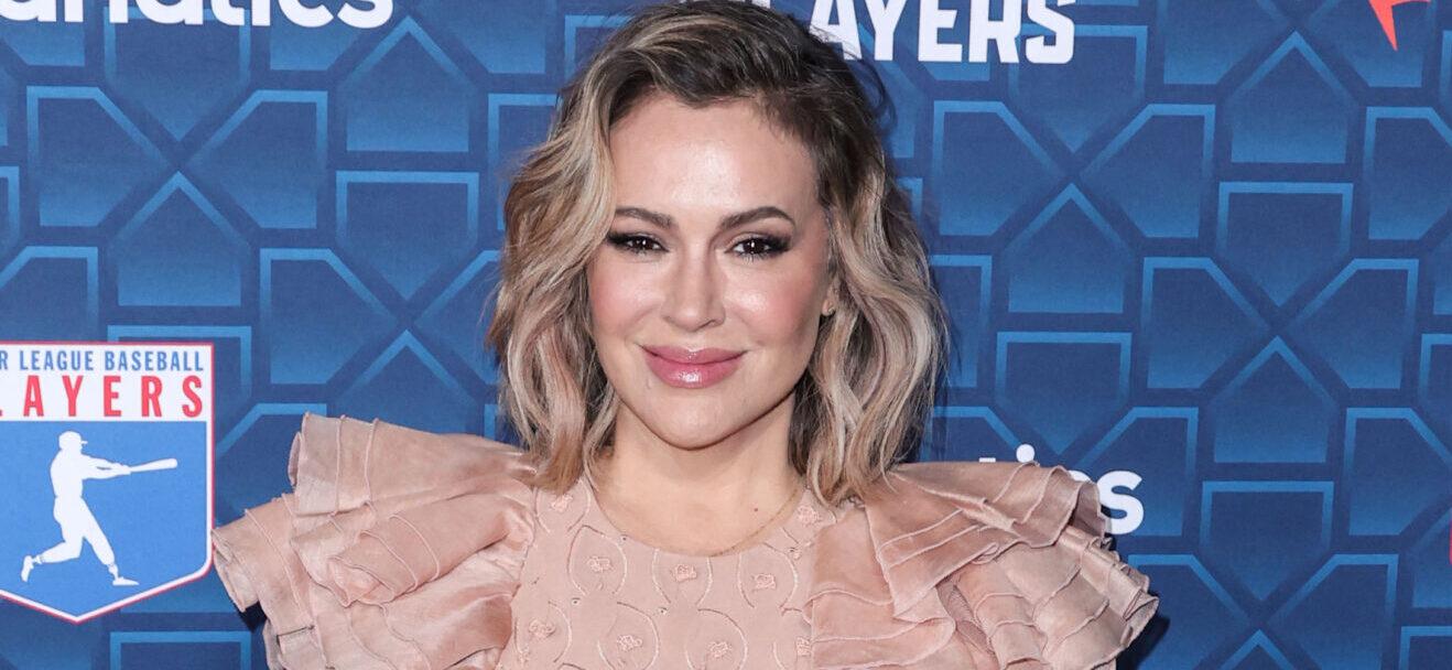 Alyssa Milano at The 'Players Party' 2022 Co-Hosted By Michael Rubin, MLBPA And Fanatics