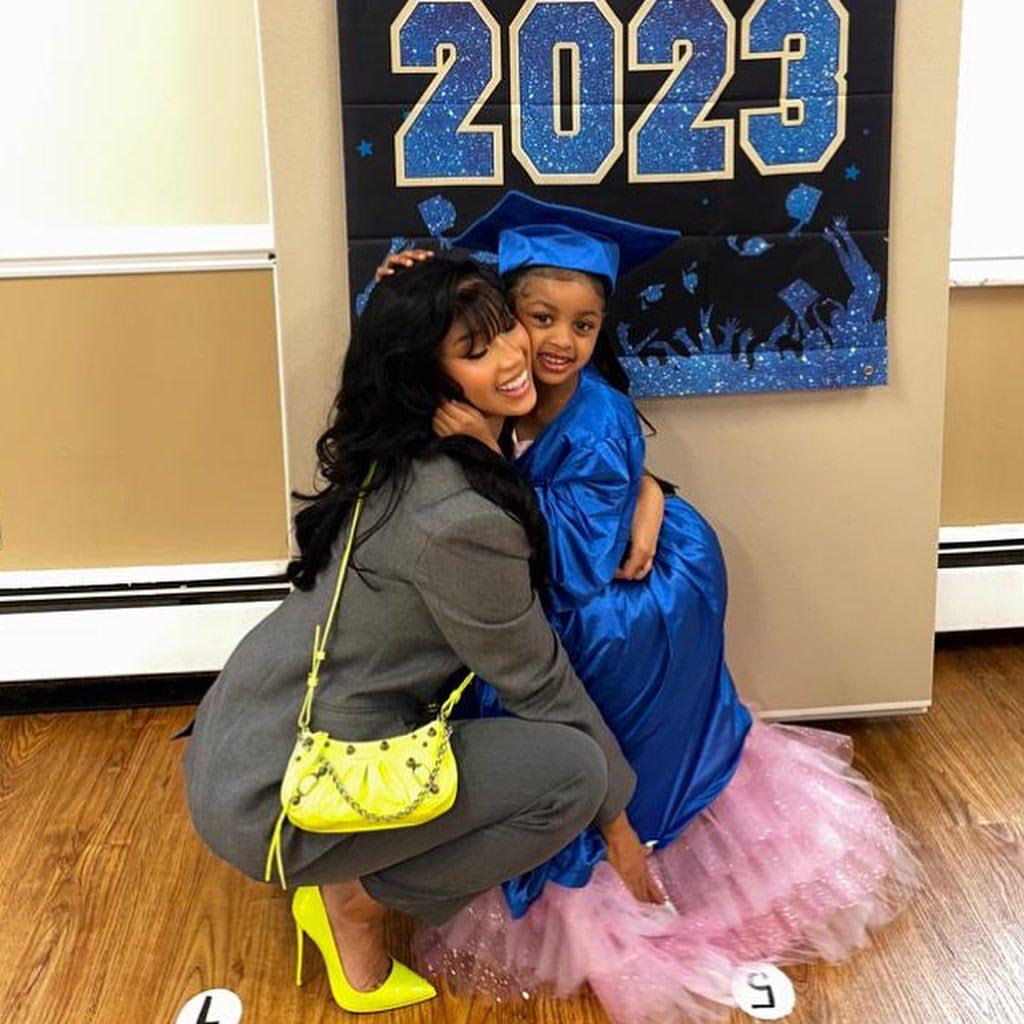 Cardi B's daughter Kulture celebrates Pre-K-Graduation