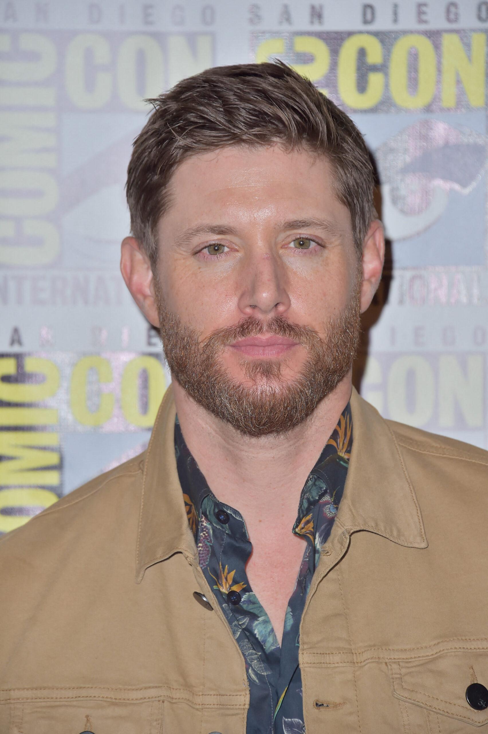 Jensen Ackles at Supernatural Photo Call at Comic-Con