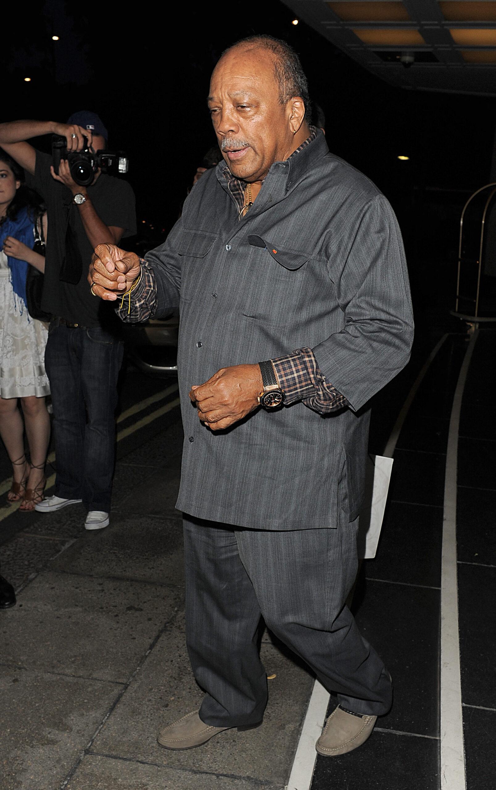 Quincy Jones Reportedly Rushed To The Hospital Due To A 'Bad Reaction' To Food