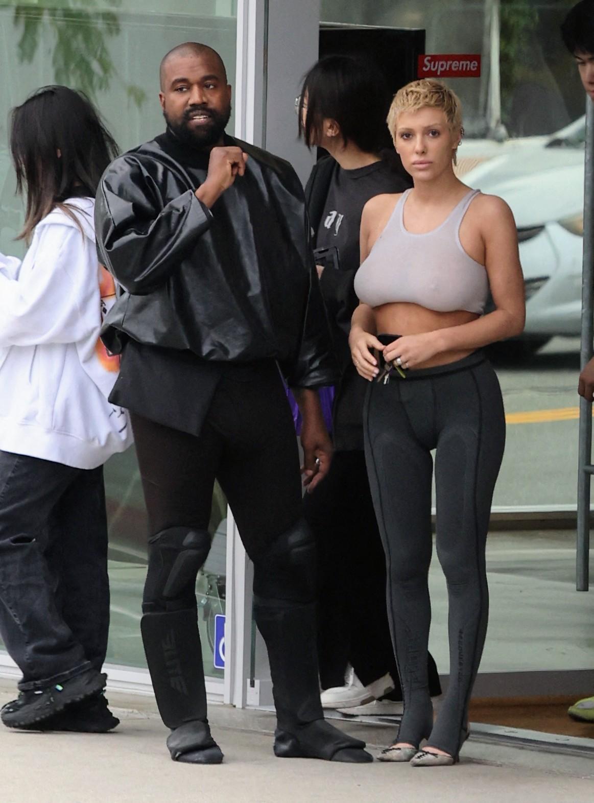 Kanye West et sa « femme » Bianca Censori