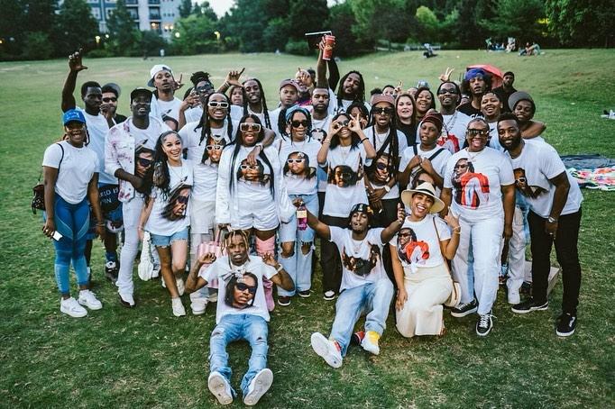Quavo and Offset host late Takeoff's heavenly birthday celebration