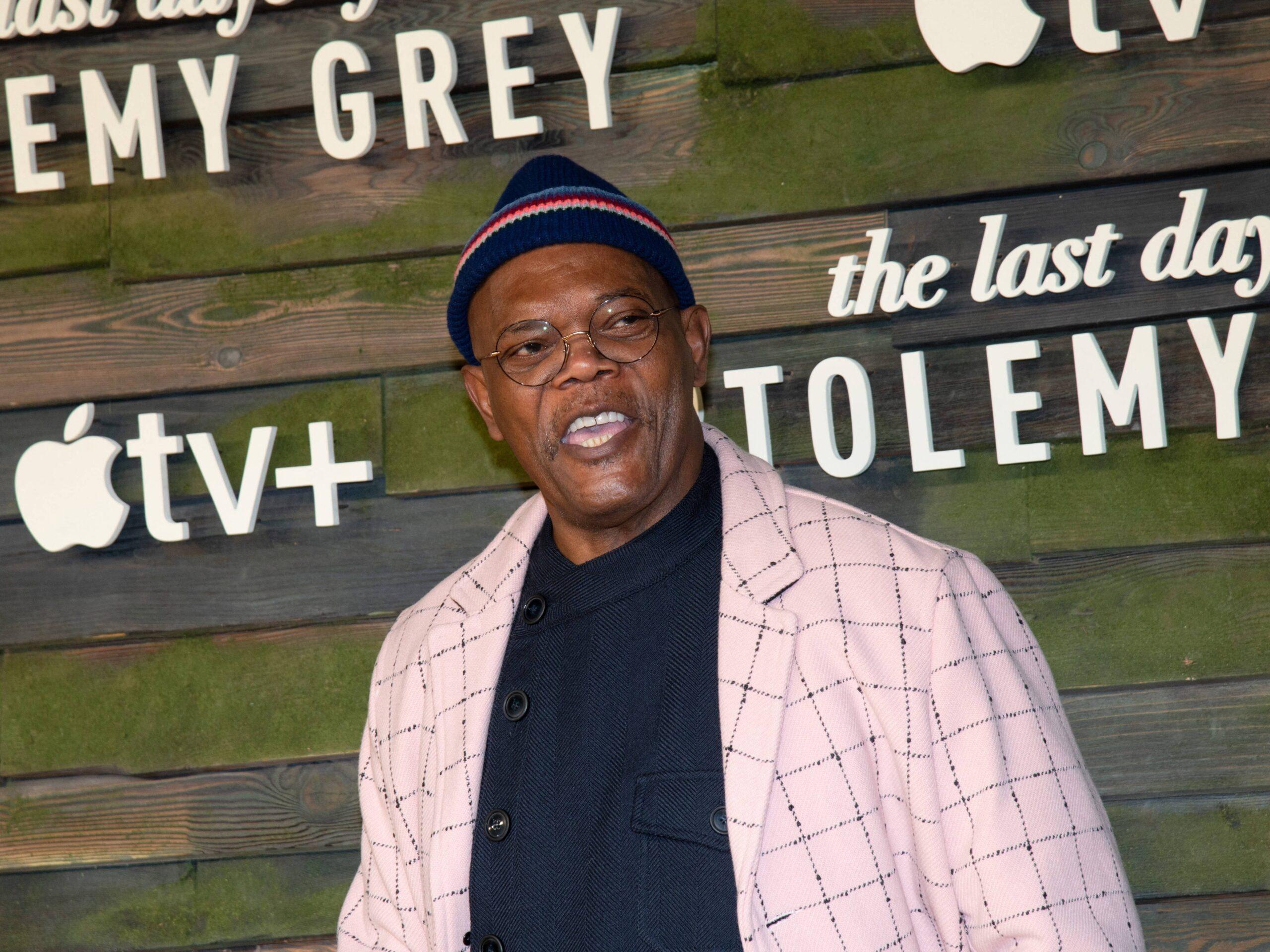 Samuel L. Jackson at Premiere Of Apple TV+'s The Last Days of Ptolemy Grey