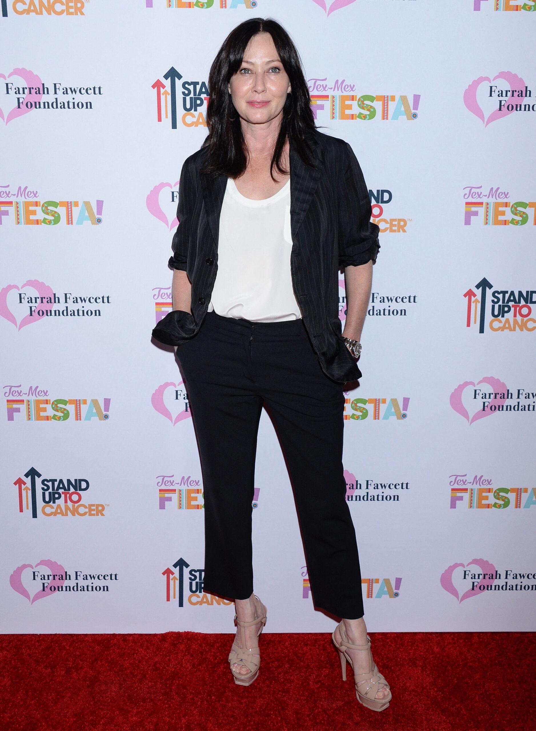 Shannen Doherty na Farrah Fawcett Foundations Tex-Mex Fiesta