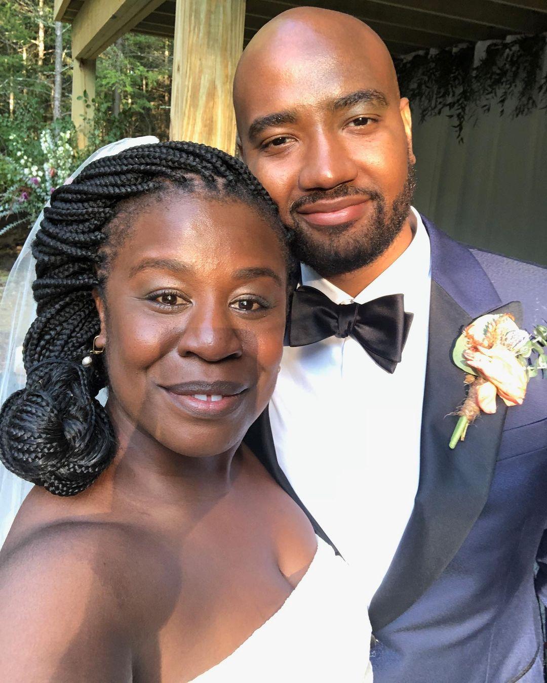Uzo Aduba shocked fans with news of her and her husband Robert Sweeting's wedding