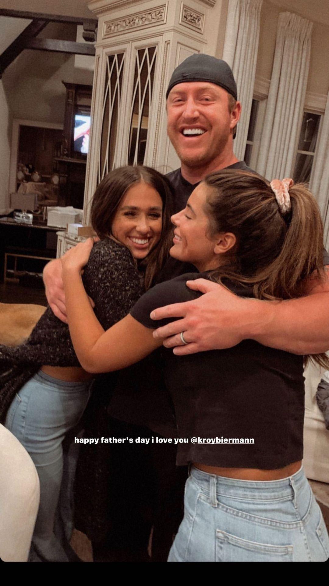Ariana & Brielle Biermann Spend Father's Day With Kroy Biermann Divorce Won't Keep Them Away