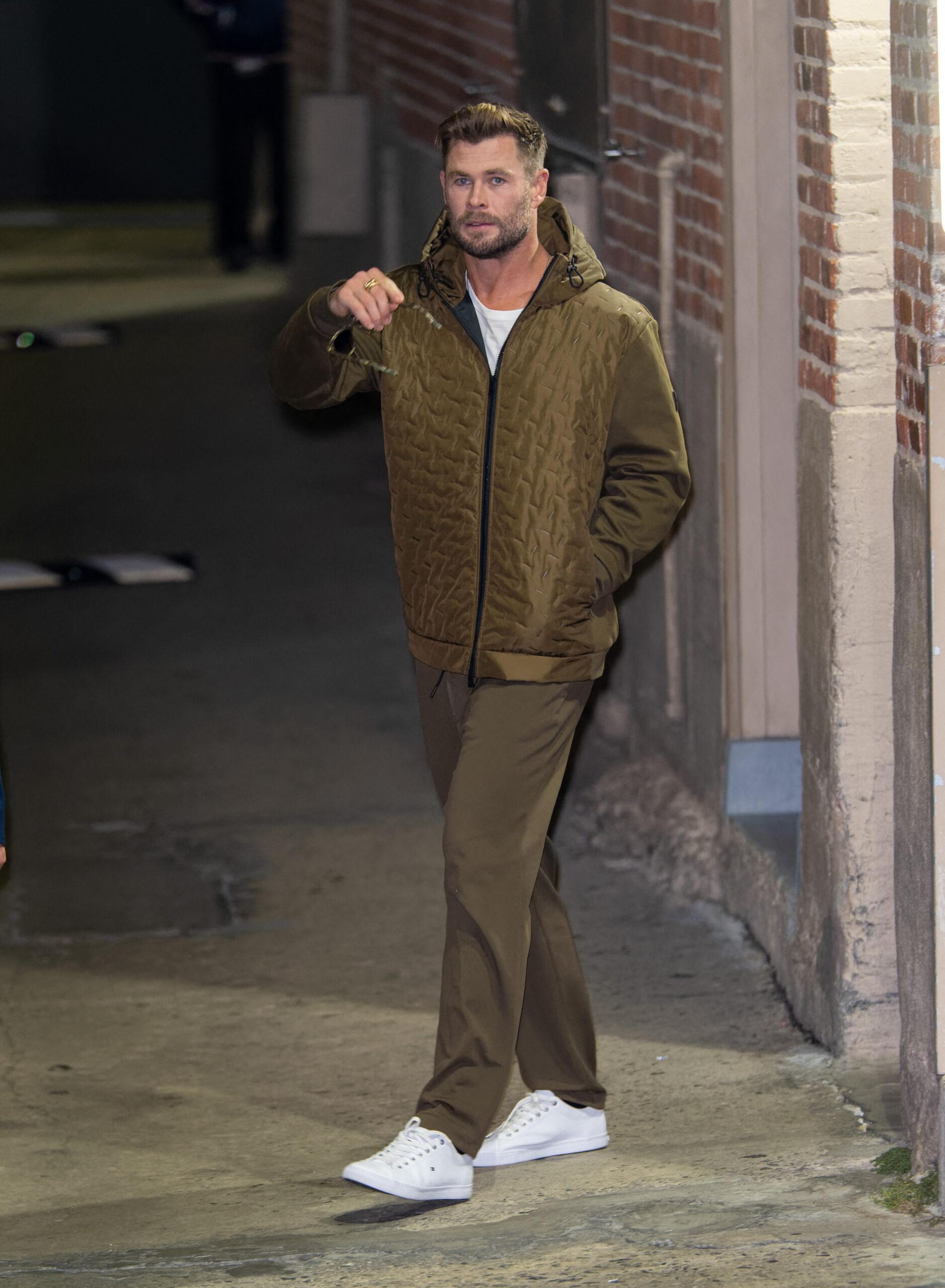 Chris Hemsworth at Kimmel