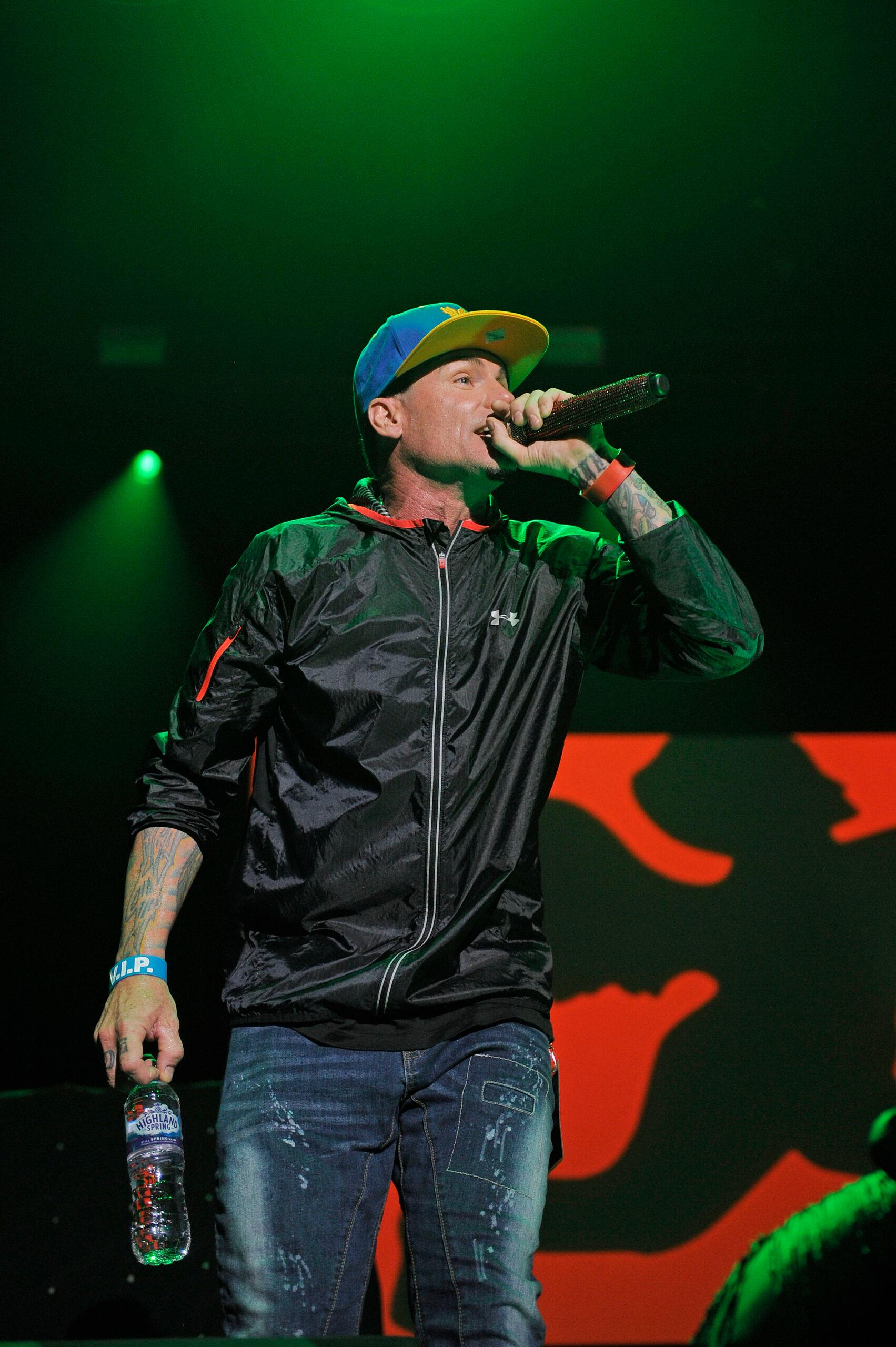 Vanilla Ice performing durinf apos I Love The 90 apos s apos at SSE Arena
