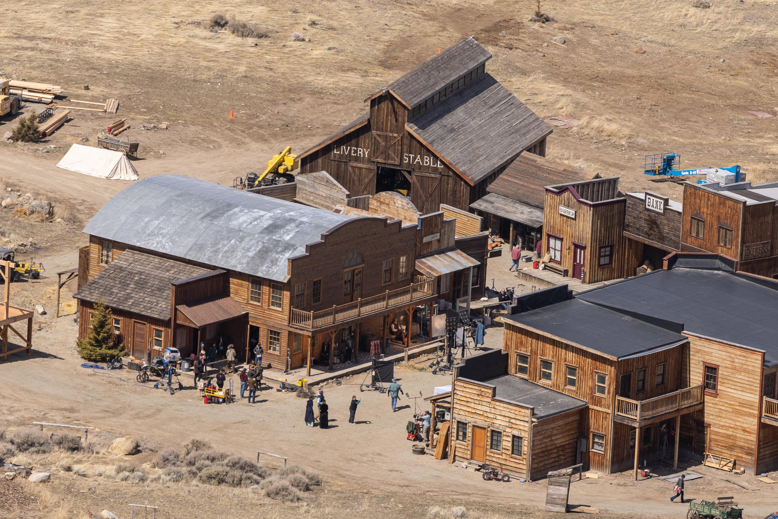 Alec Baldwin spotted on the apos Rust apos movie set as filming resumes in Montana