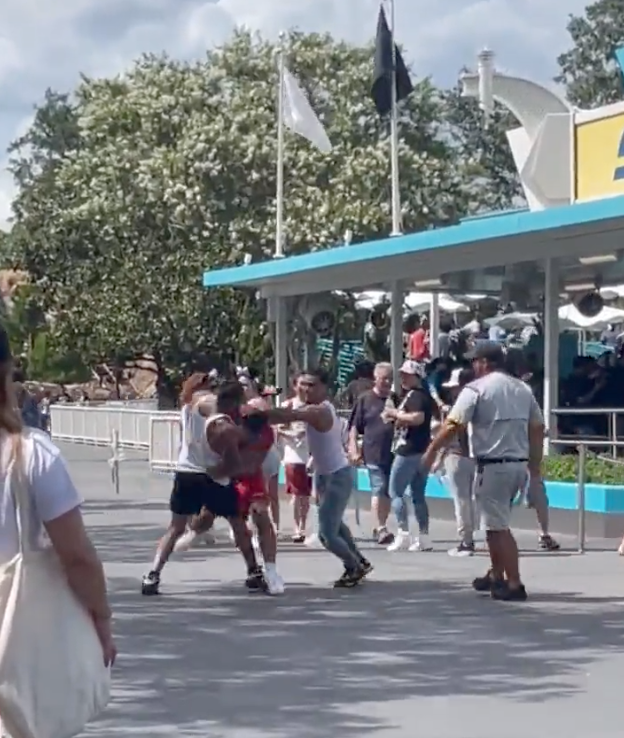 Fist Fight breaks out at Disney World
