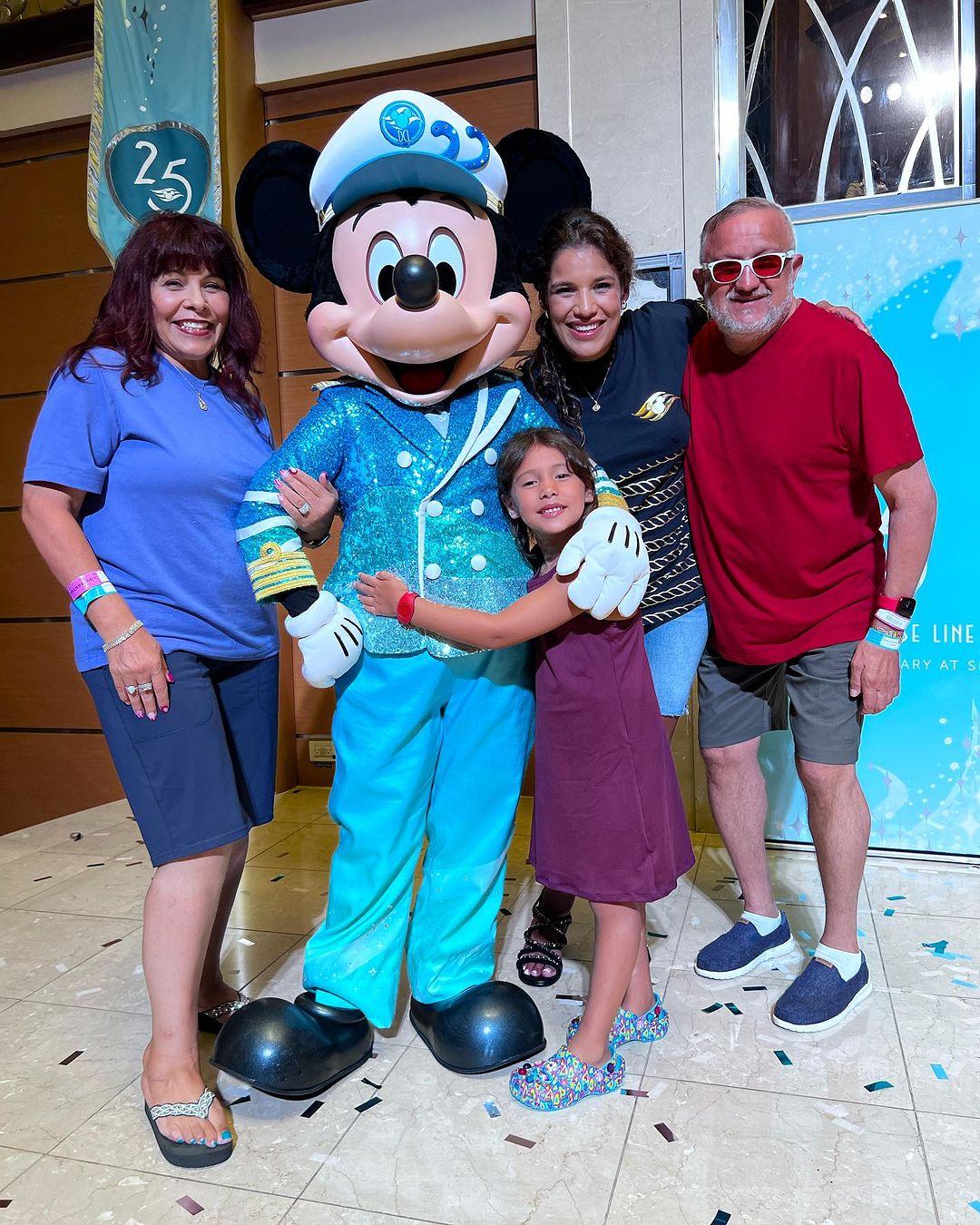 UFC Fighter Julianna Peña Takes Family On Disney Cruise