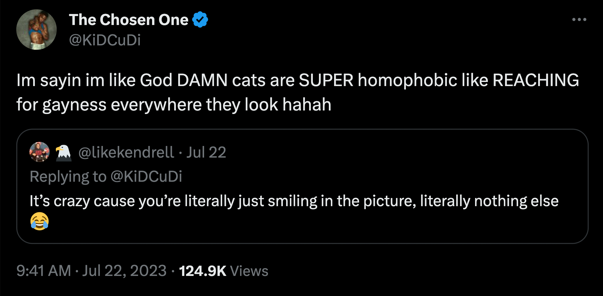 Kid Cudi calls out homophobes