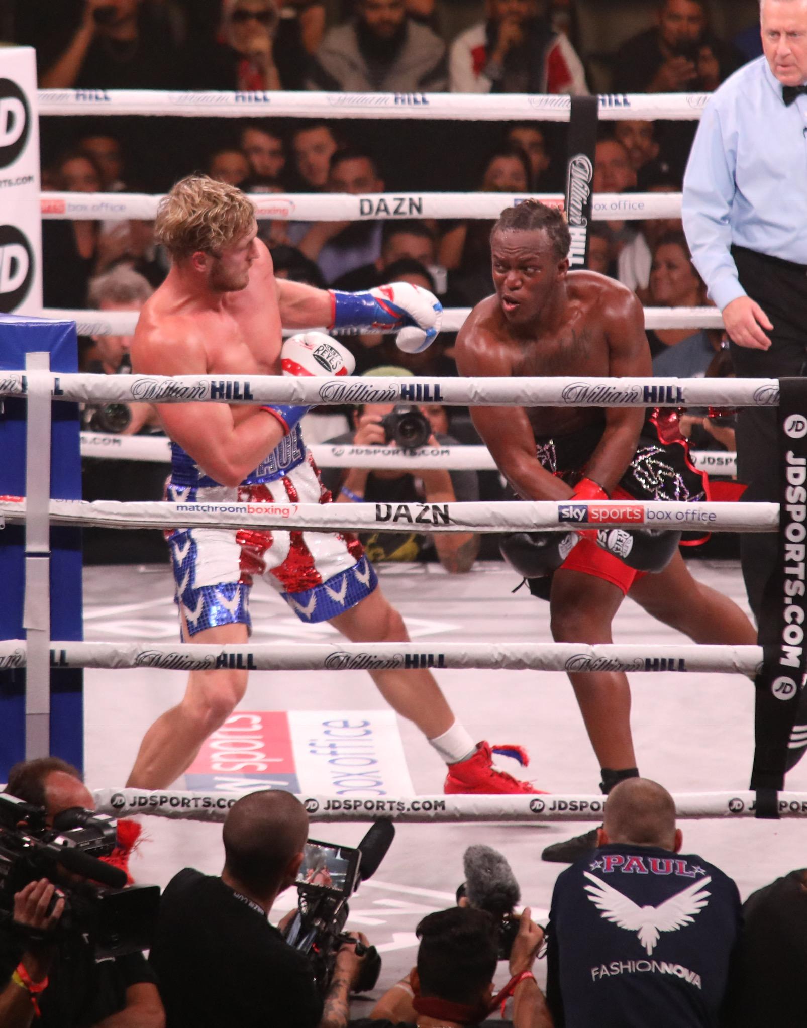 Logan Paul loses to KSI in the Rematch at Staples Center