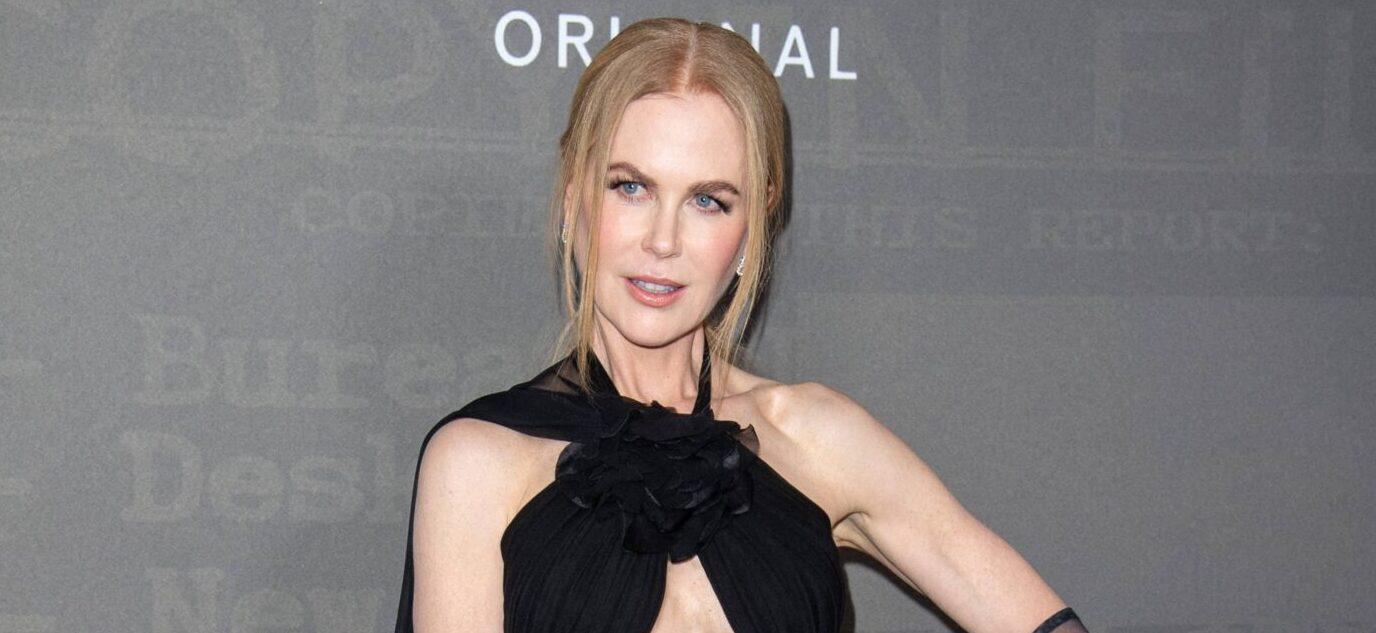 Nicole Kidman Goes Braless In An Ab-Baring Gown For 'Special Ops: Lioness' Screening