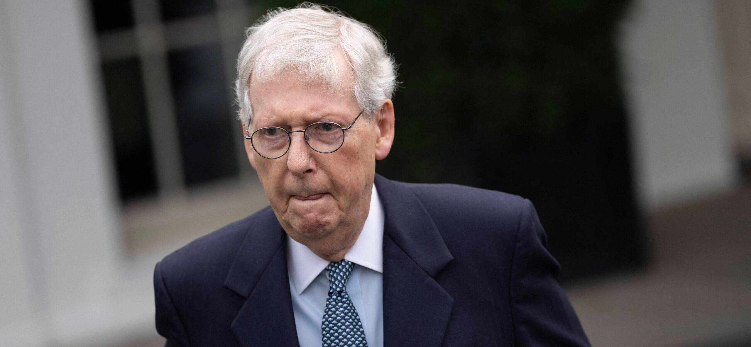 Mitch McConnell Claims He Is 'Fine' After Freezing Mid-Speech During Press Conference