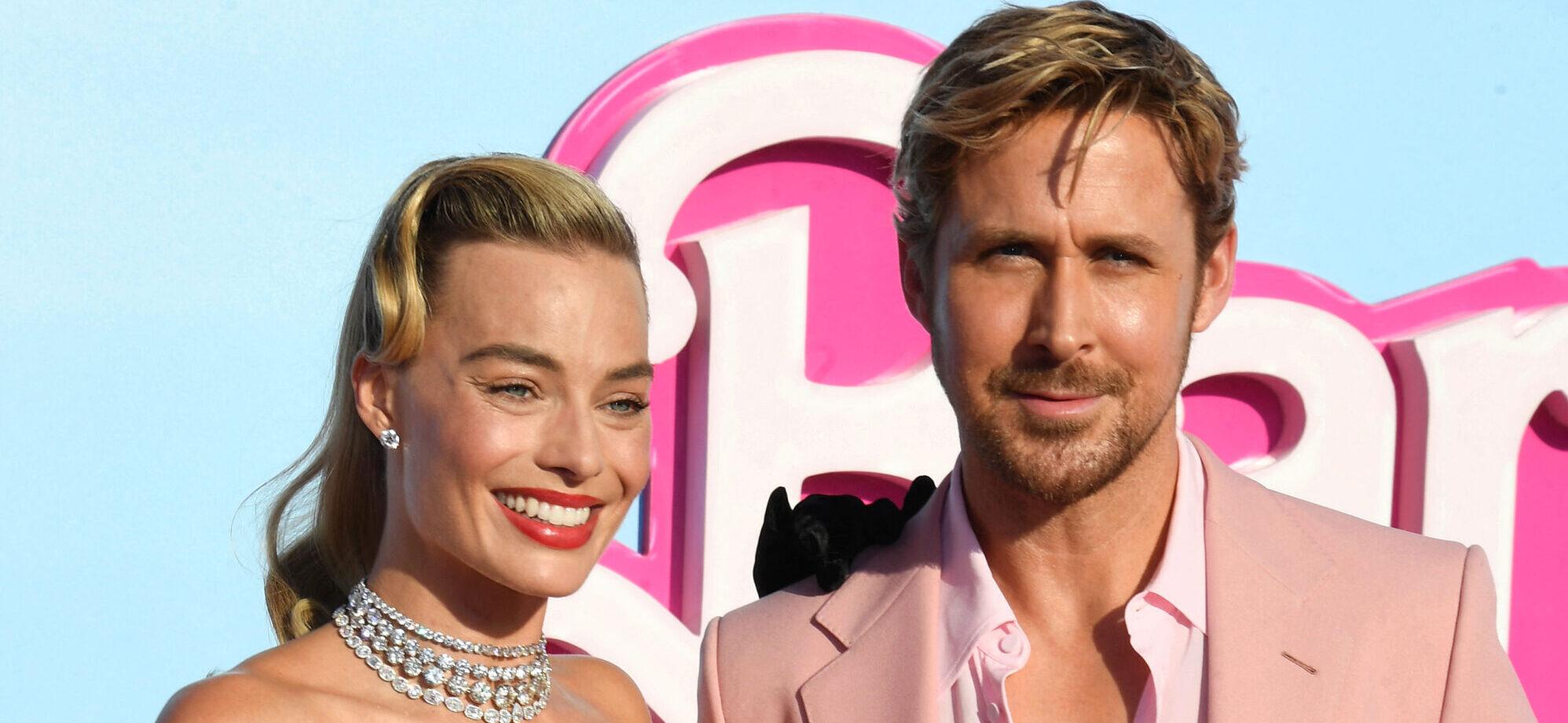 Margot Robbie and Ryan Gosling at the World Premiere Of "Barbie"