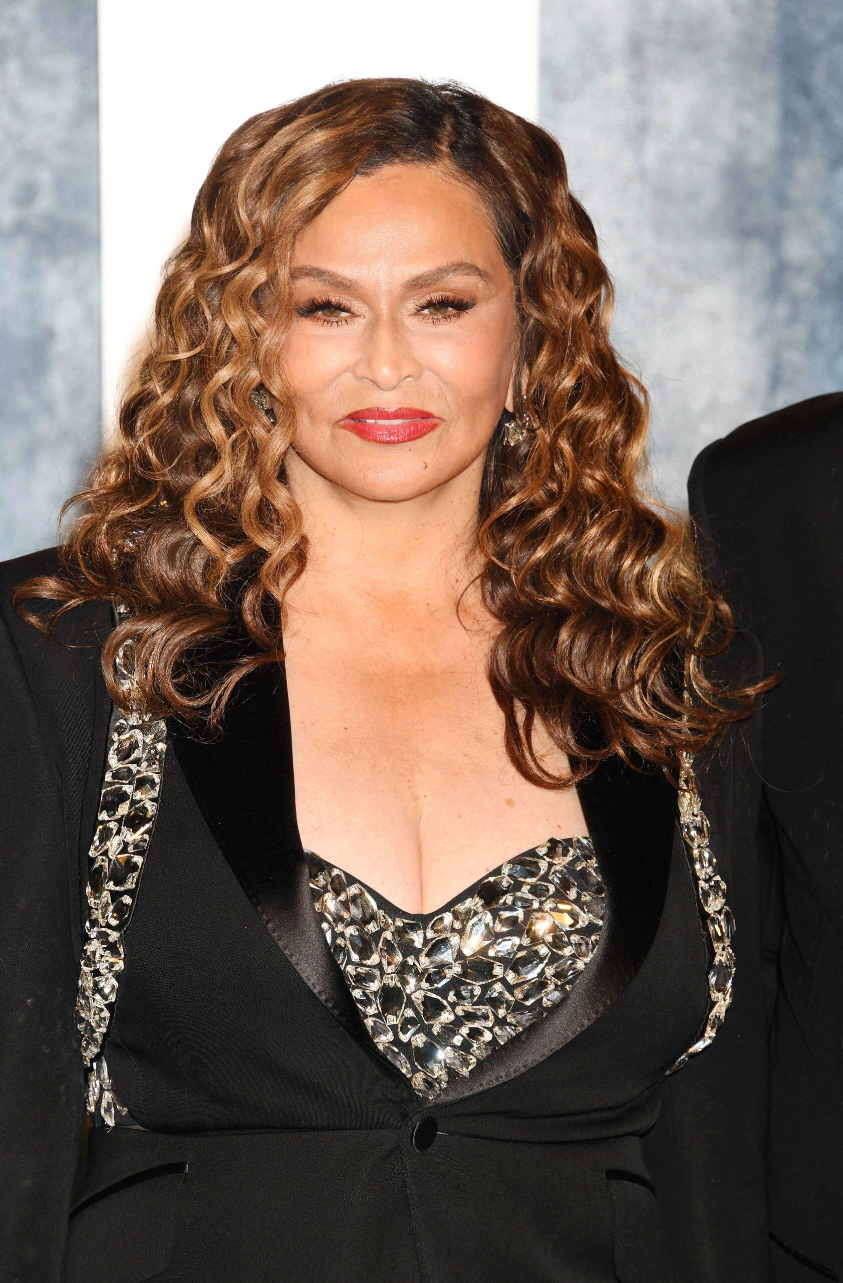 Tina Knowles at the 2023 Vanity Fair Oscar Party Hosted By Radhika Jones - Arrivals