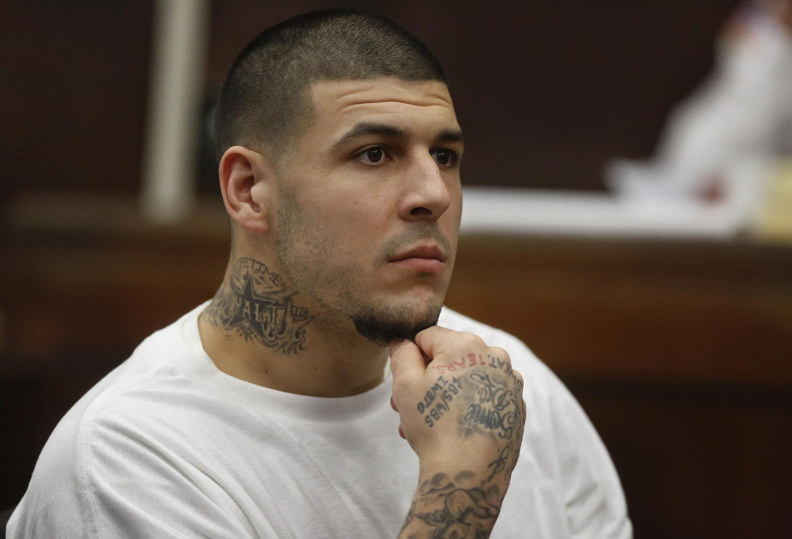 FILE - Former NFL player Aaron Hernandez found dead in his prison cell