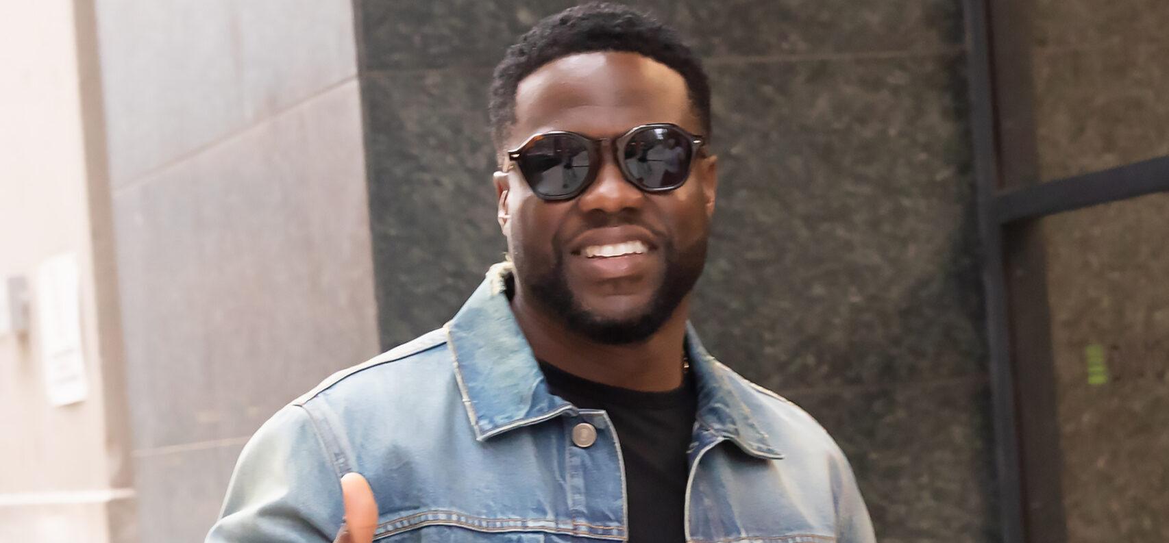 Kevin Hart in a Playful Mood in NYC