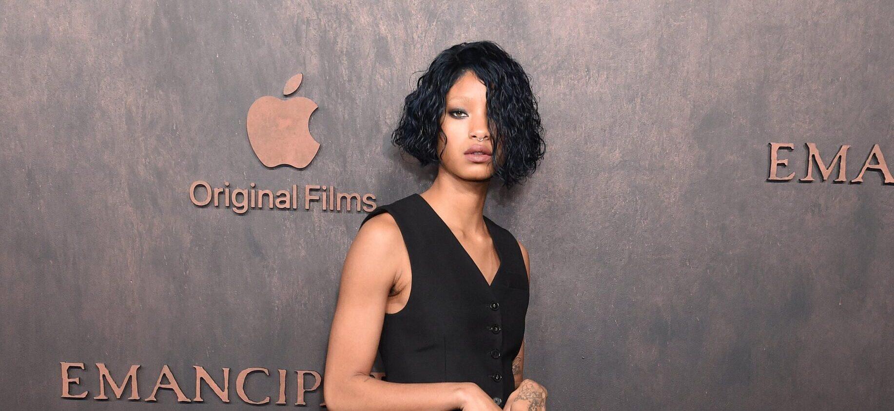 Willow Smith at the Red Carpet Event for the premiere of Apple Original Films Emancipation