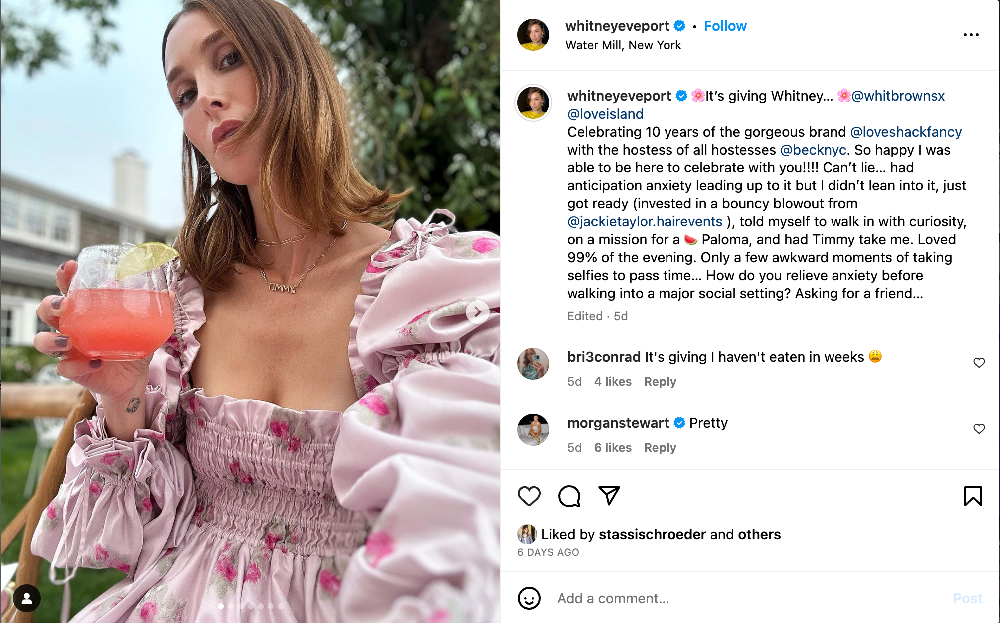 'The Hills' Whitney Port Admits She Doesn't Eat Amid 'Too Skinny' Backlash