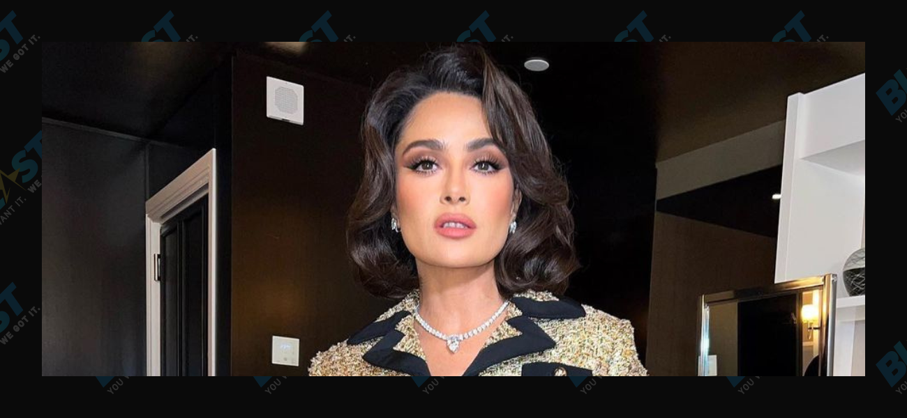 Salma Hayek shares a "Charlie's Angels" moment with fans