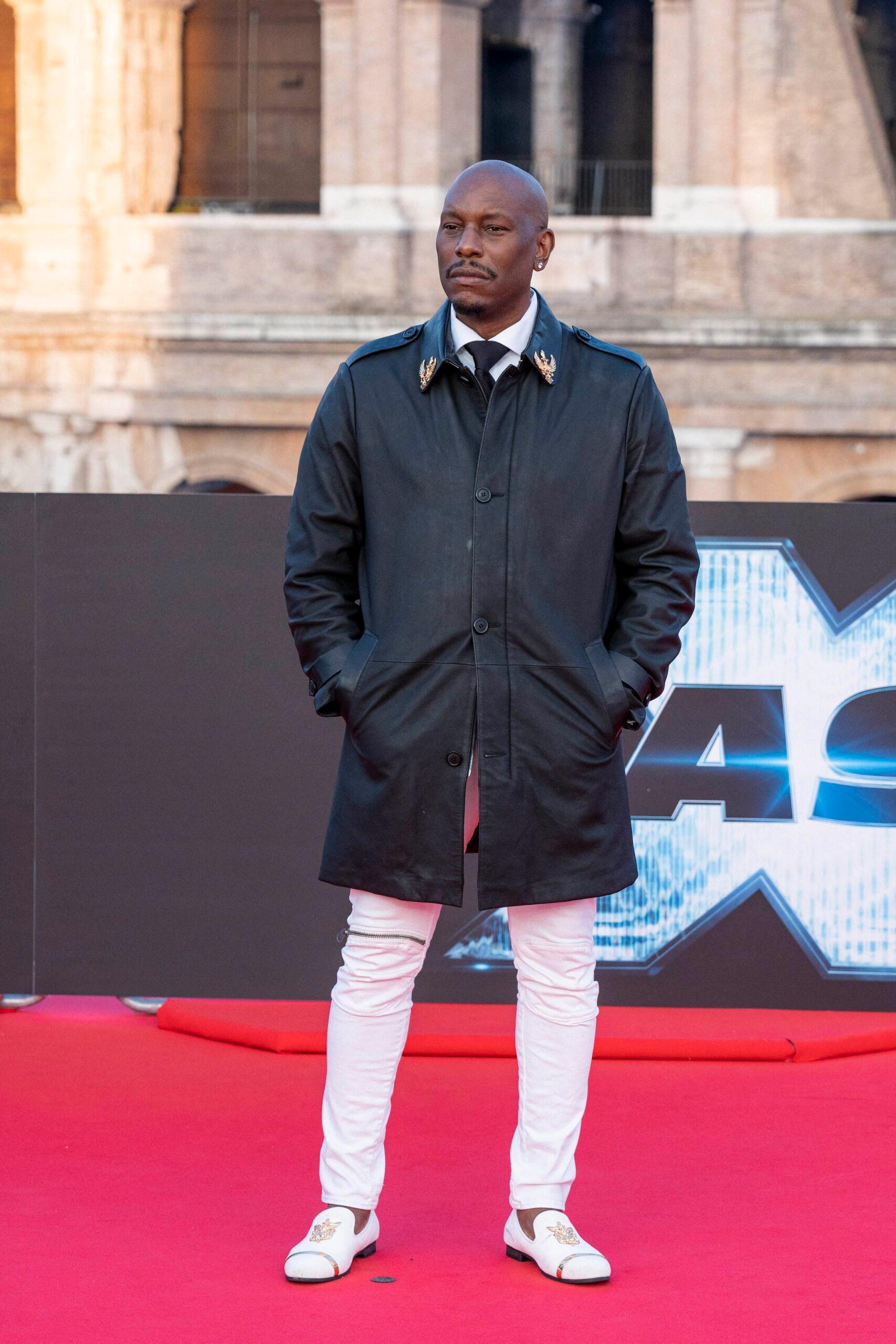 Tyrese Gibson at the "Fast X" World Premiere in Rome
