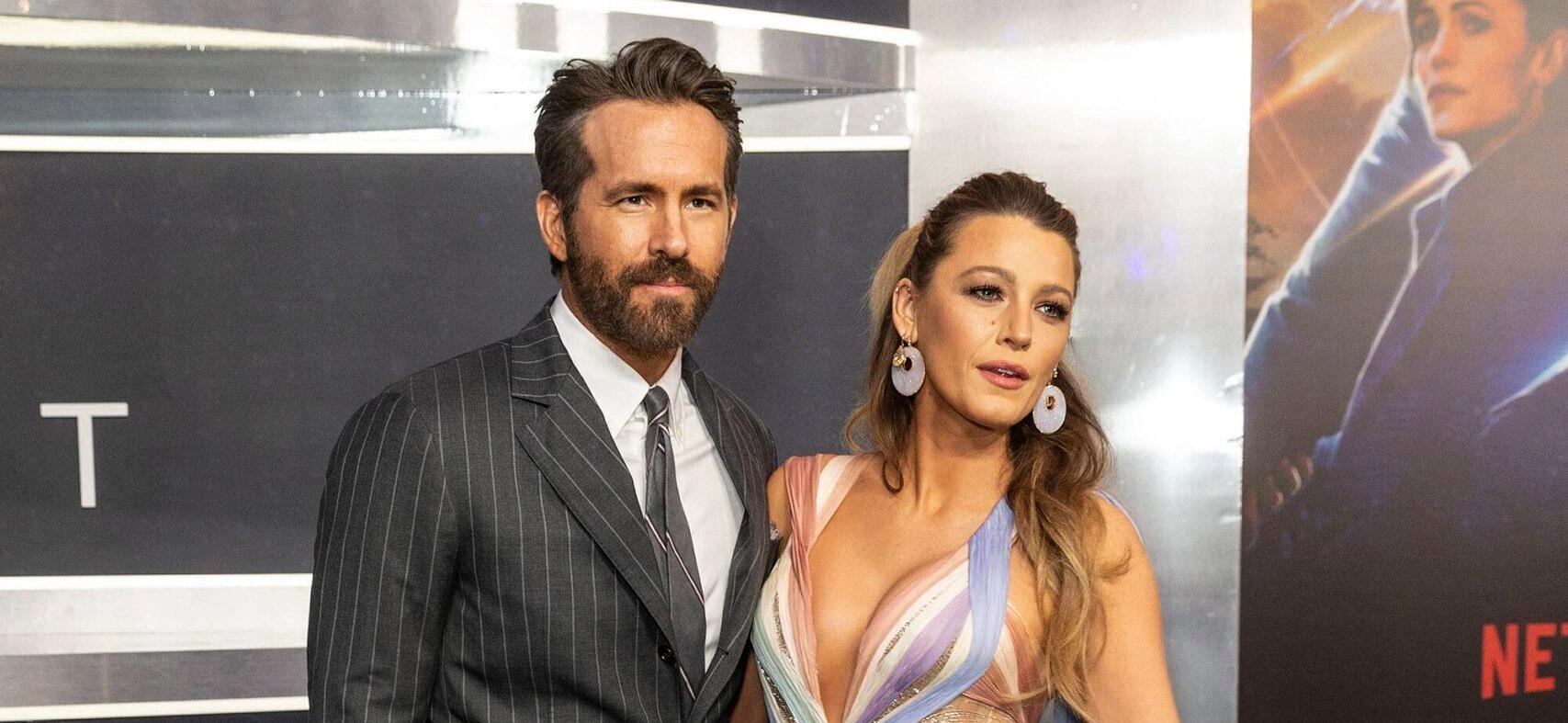 Blake Lively and Ryan Reynolds at the NY: The Adam Project premiere