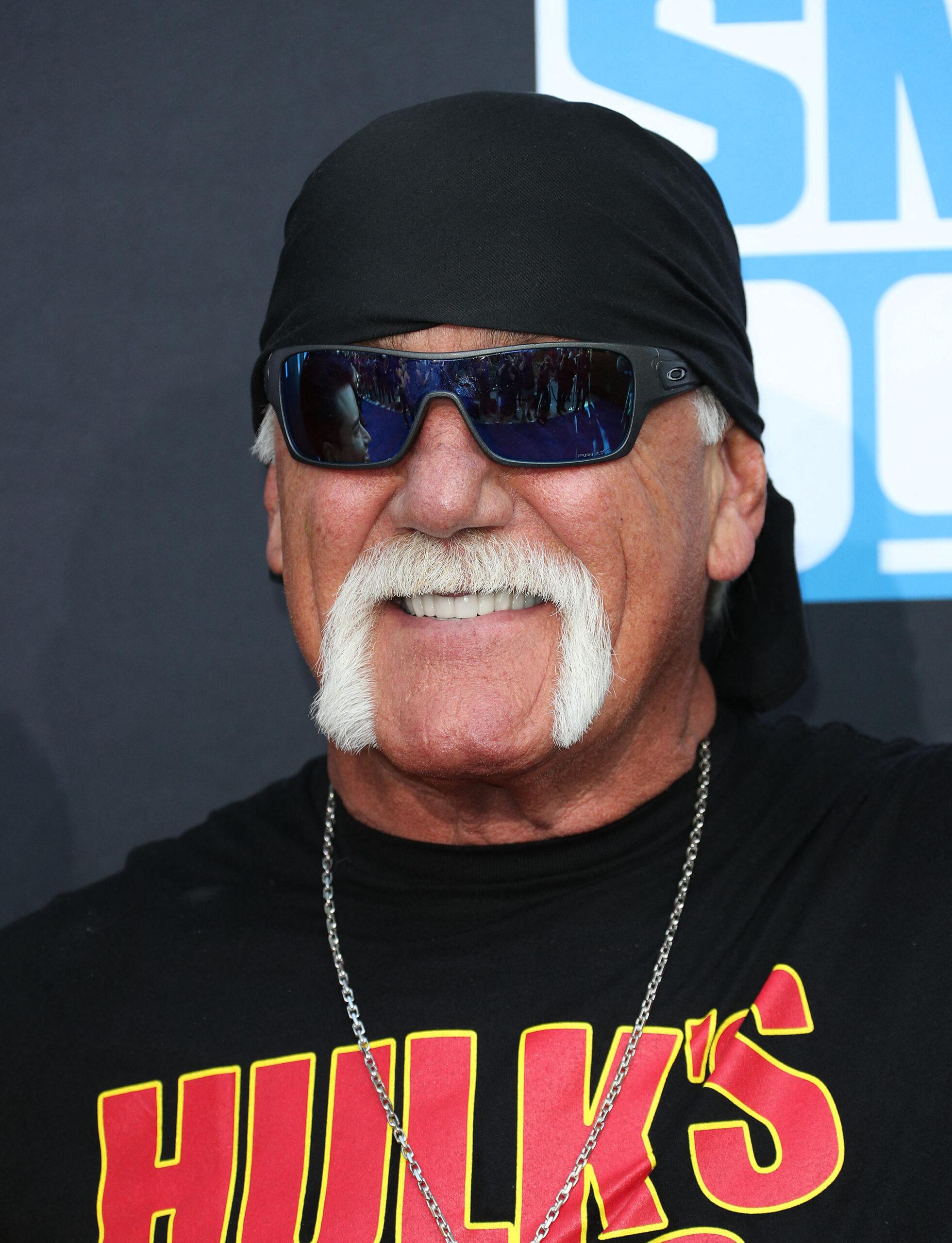 Hulk Hogan at the WWE 20th Anniversary Celebration - Arrivals