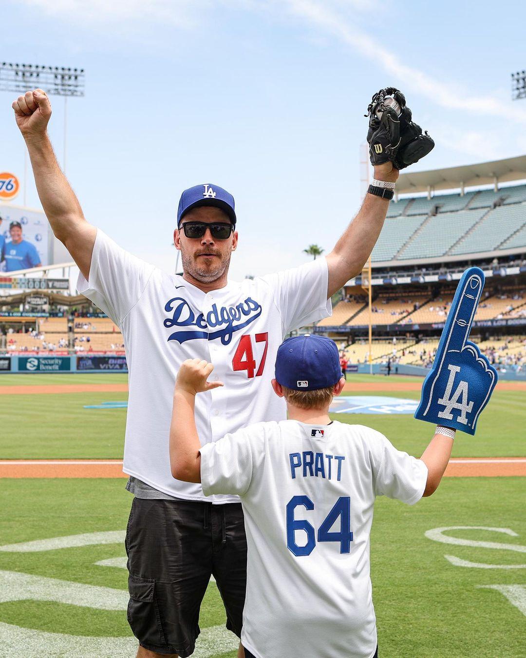 Chris Pratt with son Jack
