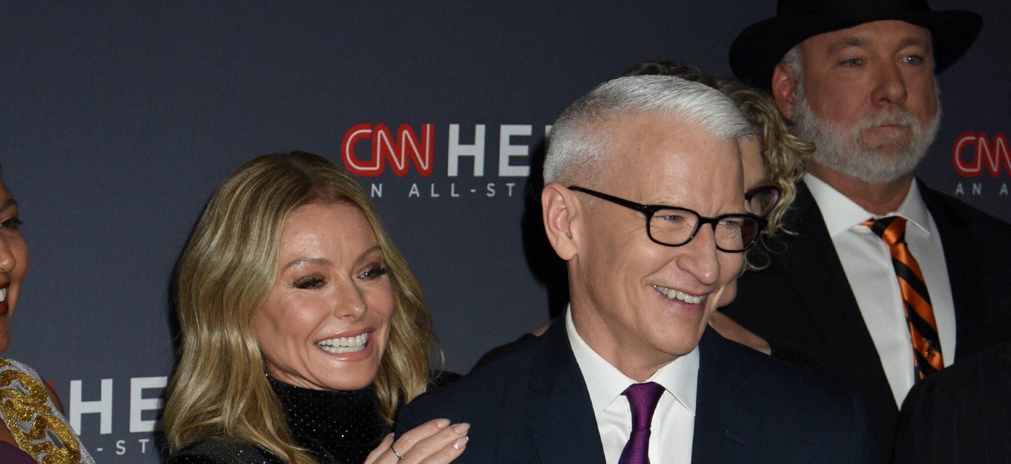 Anderson Cooper and Kelly Ripa at CNN Heros event